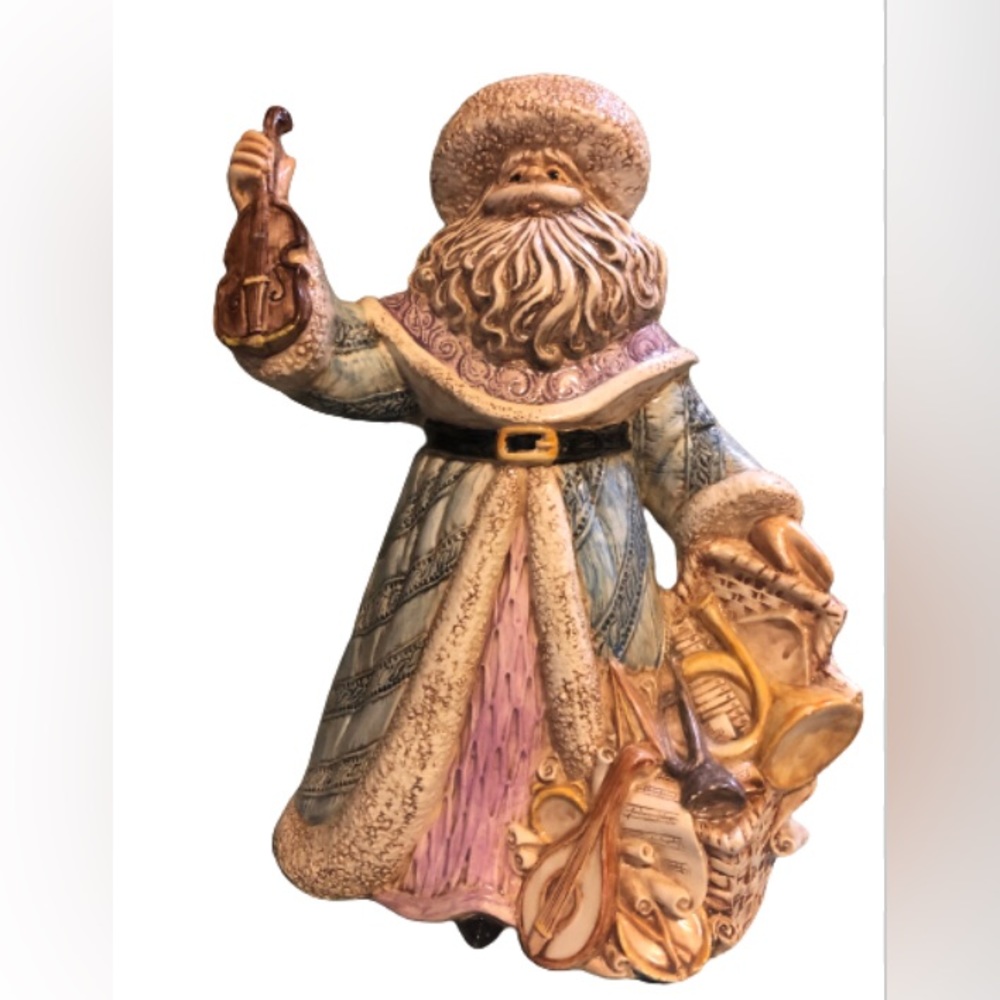 Gare #5627 Bisque Old World St Nicholas            14” Talk Hand Painted